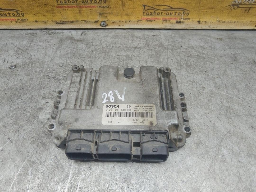 Блок управления двигателем BQEYF7 Renault Scenic