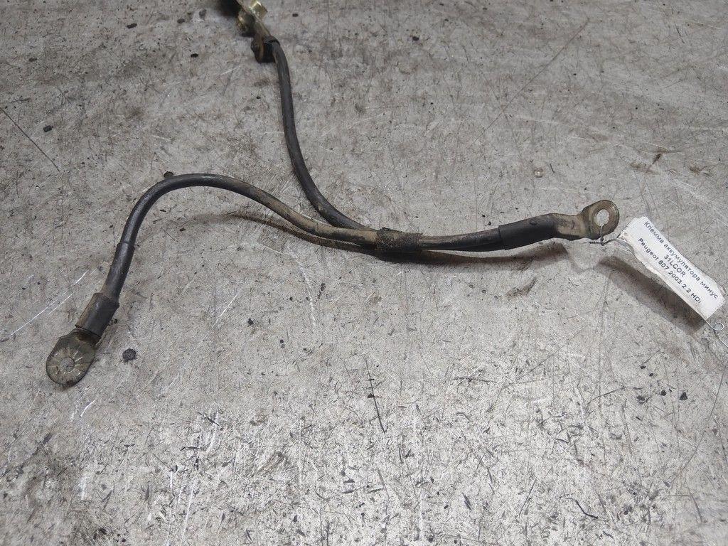 Клемма аккумулятора минус 31LCOR Peugeot 607 - Фото 4