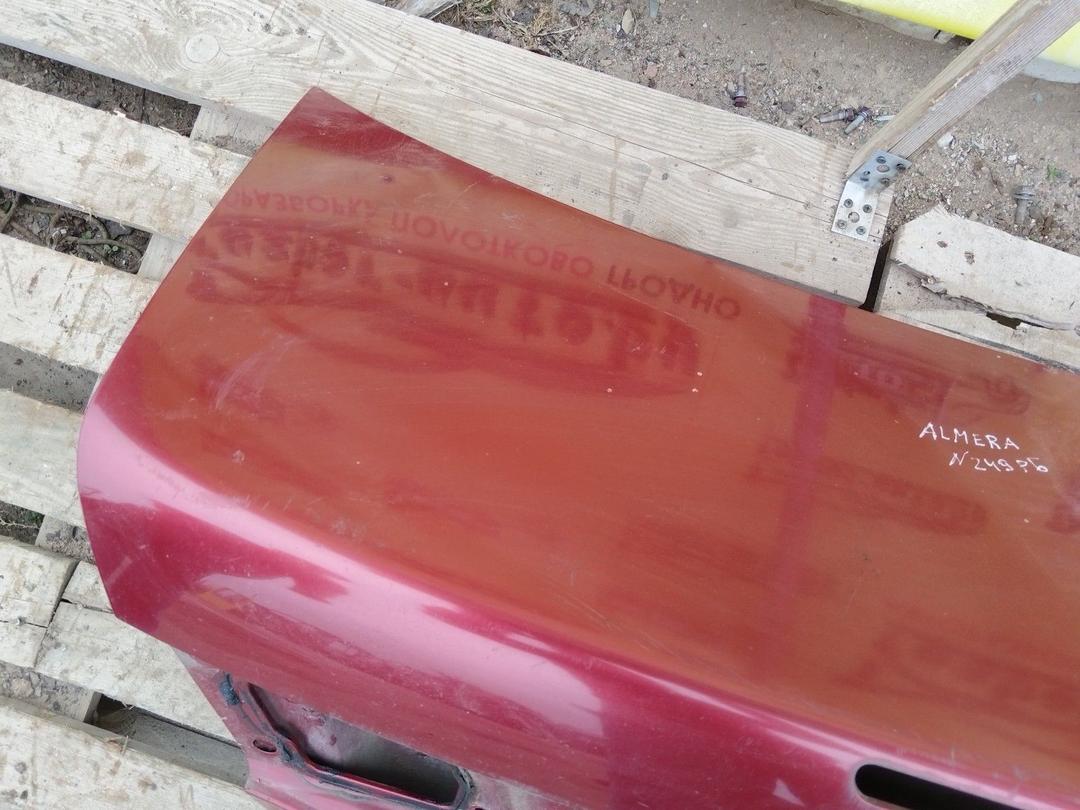 Крышка багажника (дверь 3-5) ZA9BOU Nissan Almera купить с доставкой. Огромный выбор запчастей и марок авто. У нас есть практически все.
