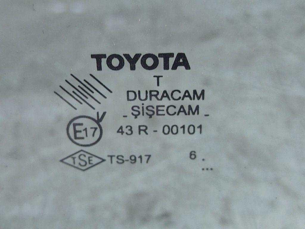 Стекло двери задней правой B80092 Toyota Corolla Verso - Фото 3