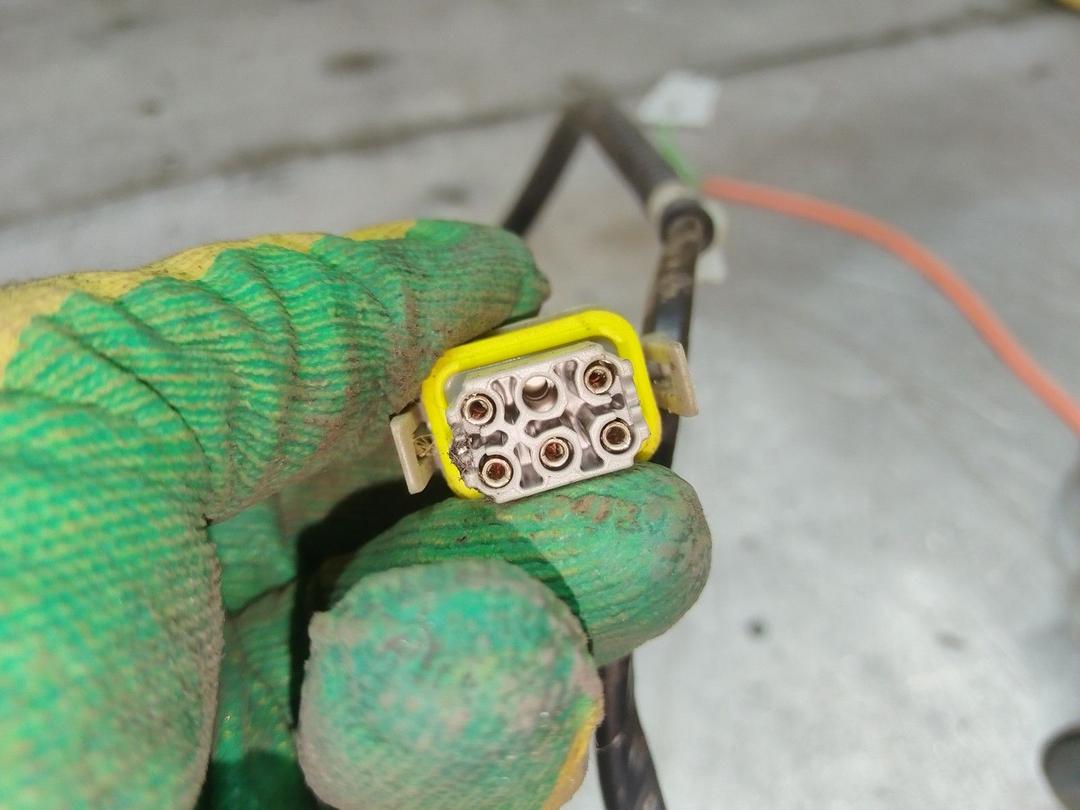 Проводка двери передней правой RY8TDD Opel Zafira - Фото 3