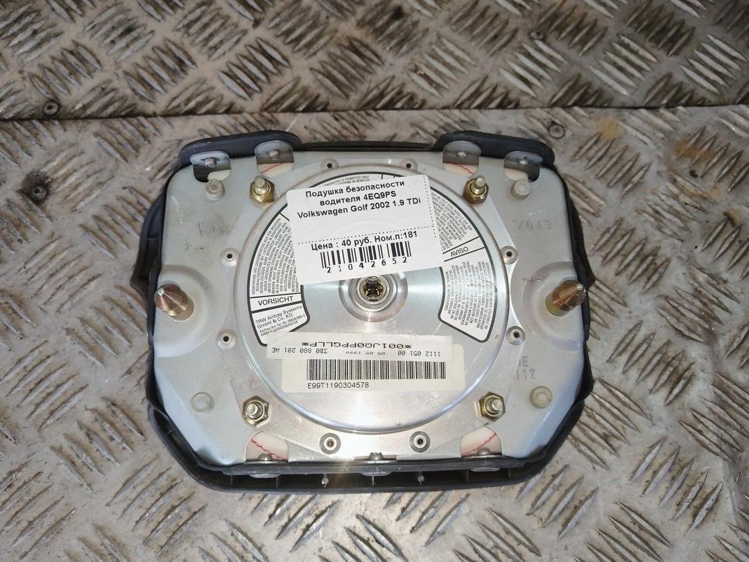 Подушка безопасности водителя 4EQ9PS Volkswagen Golf - Фото 1