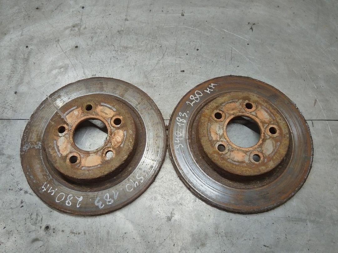 Диск тормозной задний 8J2JAZ Volvo S40