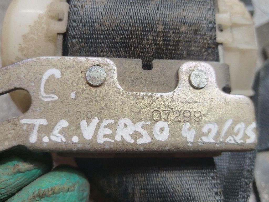 Ремень безопасности задний центральный RKTT6S Toyota Corolla Verso - Фото 5