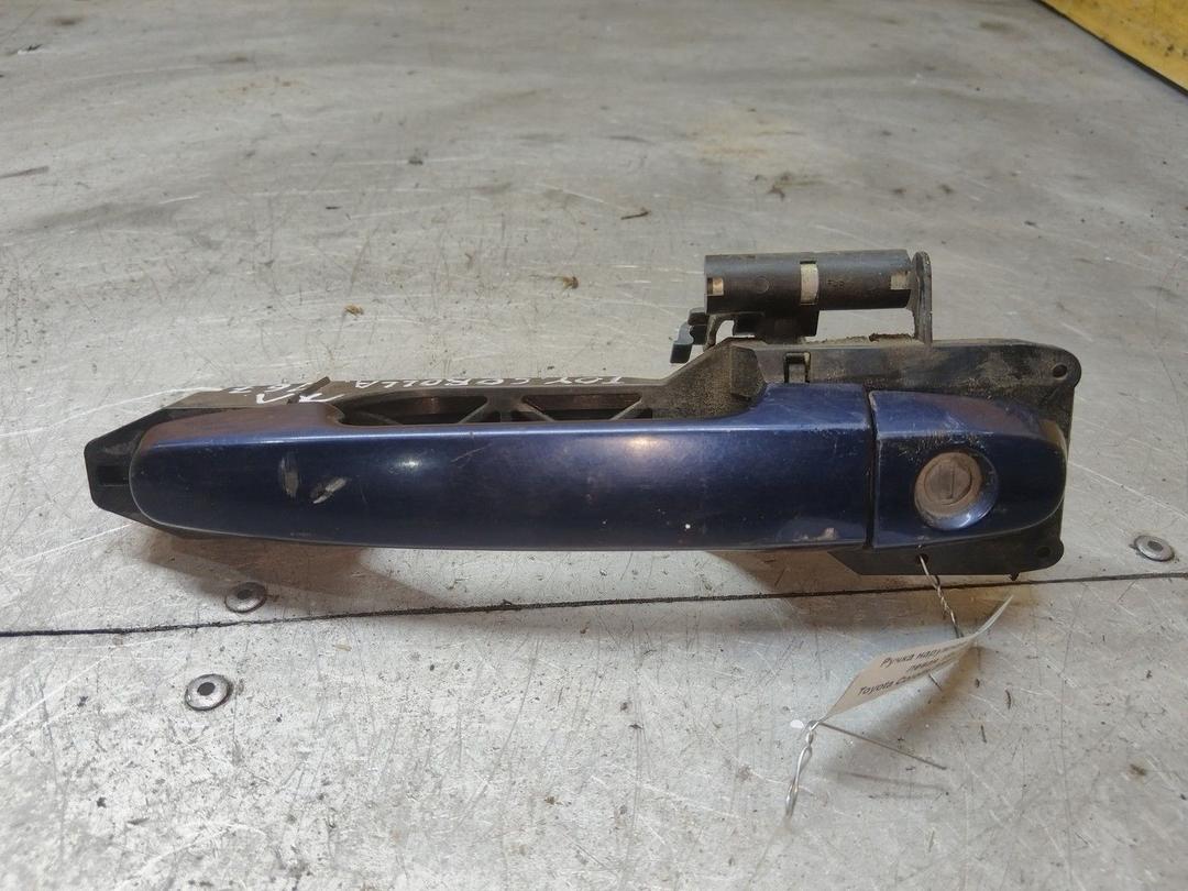 Ручка наружная передняя левая 19ICV6 Toyota Corolla - Фото 1