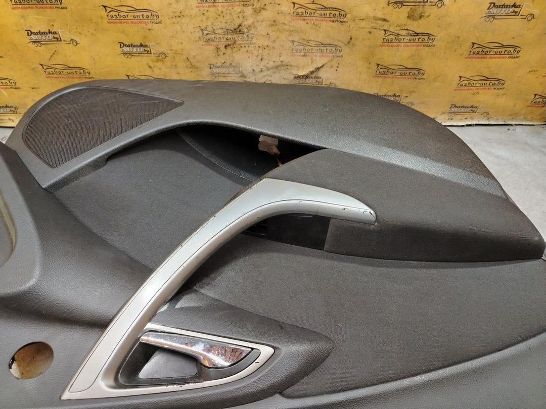 Обшивка двери передней левой (дверная карта) 14JMH5 Opel Astra - Фото 3