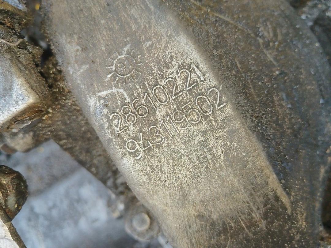 КПП механическая (МКПП) 5-ступенчатая U1J0ZK Peugeot 605 undefined