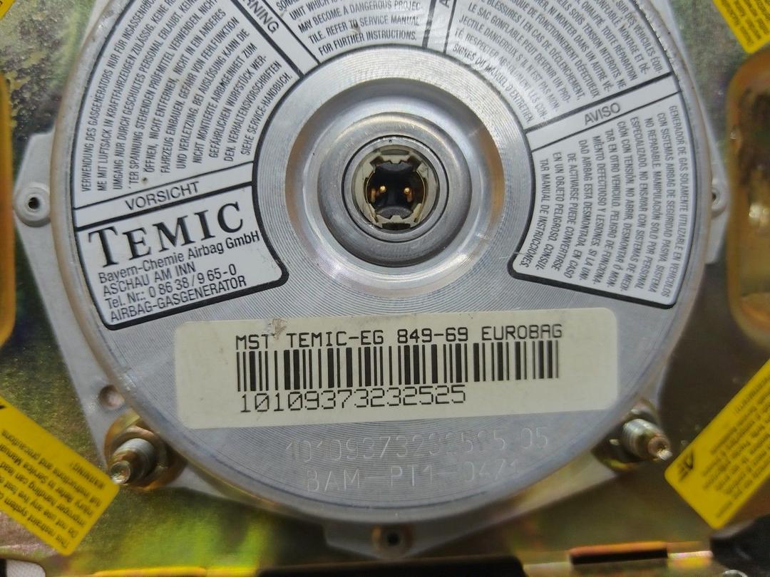 Подушка безопасности водителя WXQMCD Volkswagen Sharan - Фото 8