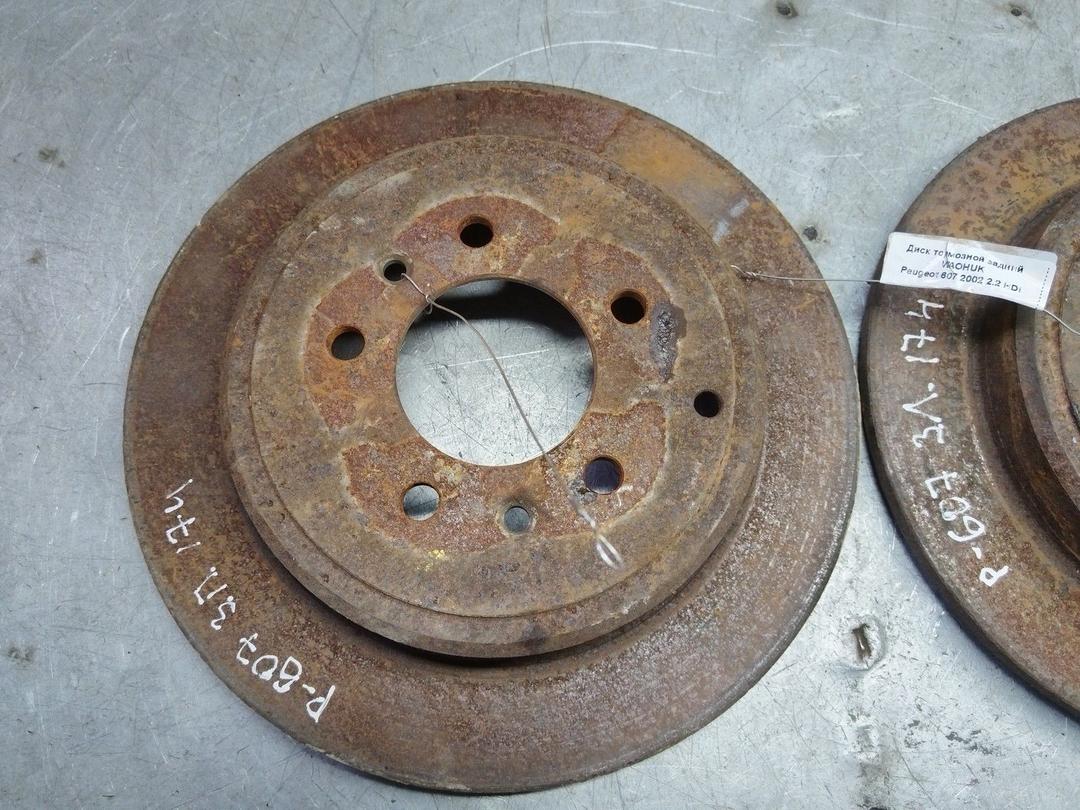 Диск тормозной задний WAOHUK Peugeot 607 - Фото 2