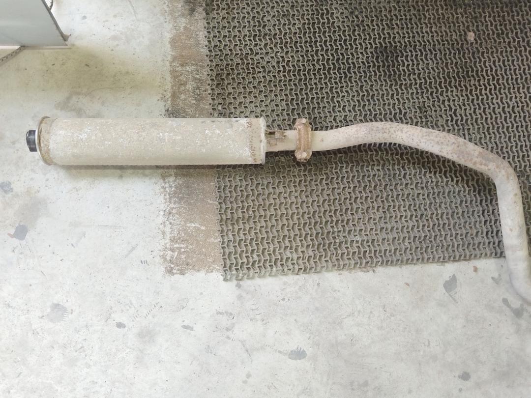 Глушитель VQHXFB Audi 80 купить на авторазборке