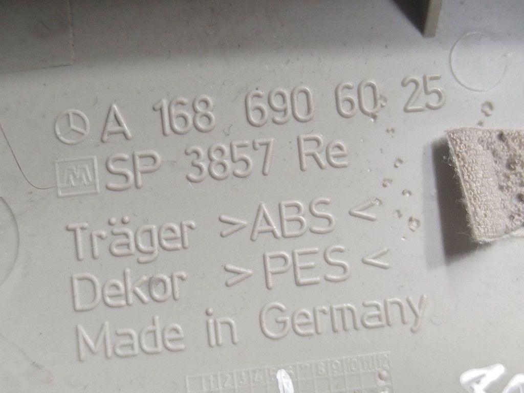 Обшивка стойки центральной правой W85309 Mercedes A W168 - Фото 6