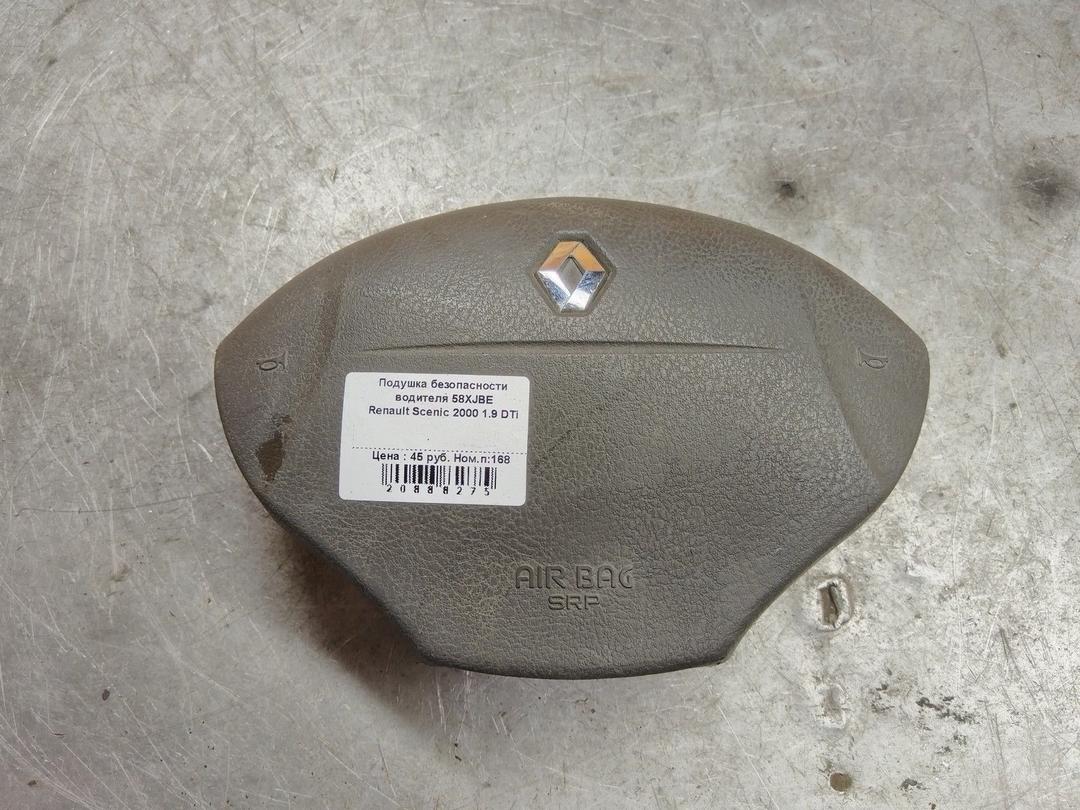 Подушка безопасности водителя 58XJBE Renault Scenic