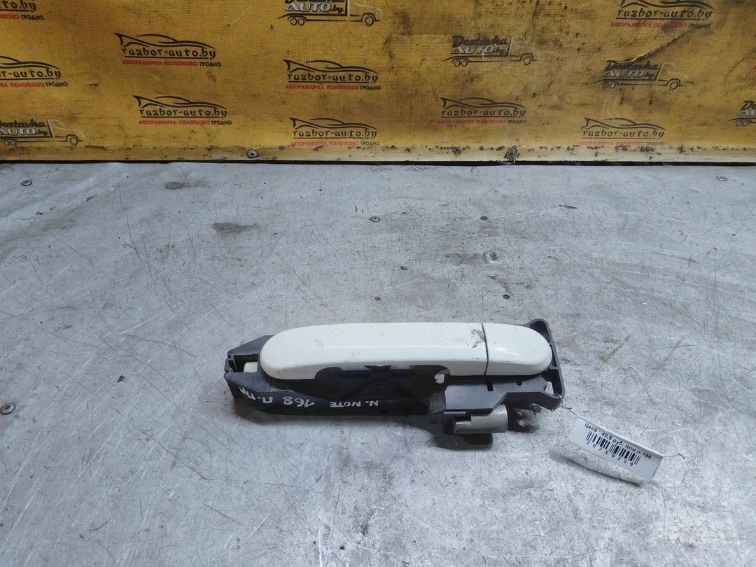 Ручка наружная передняя правая 9L0Y3S Nissan Note - Фото 3