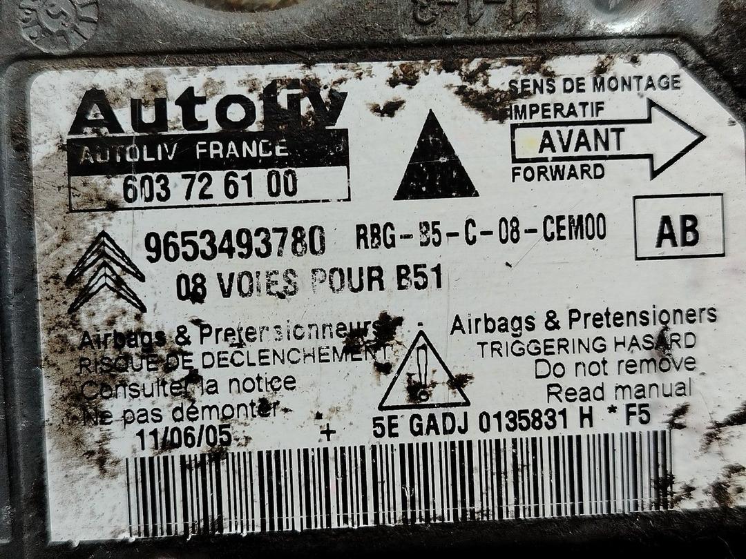 Блок AirBag LUY4I1 Citroen C4 - Фото 4