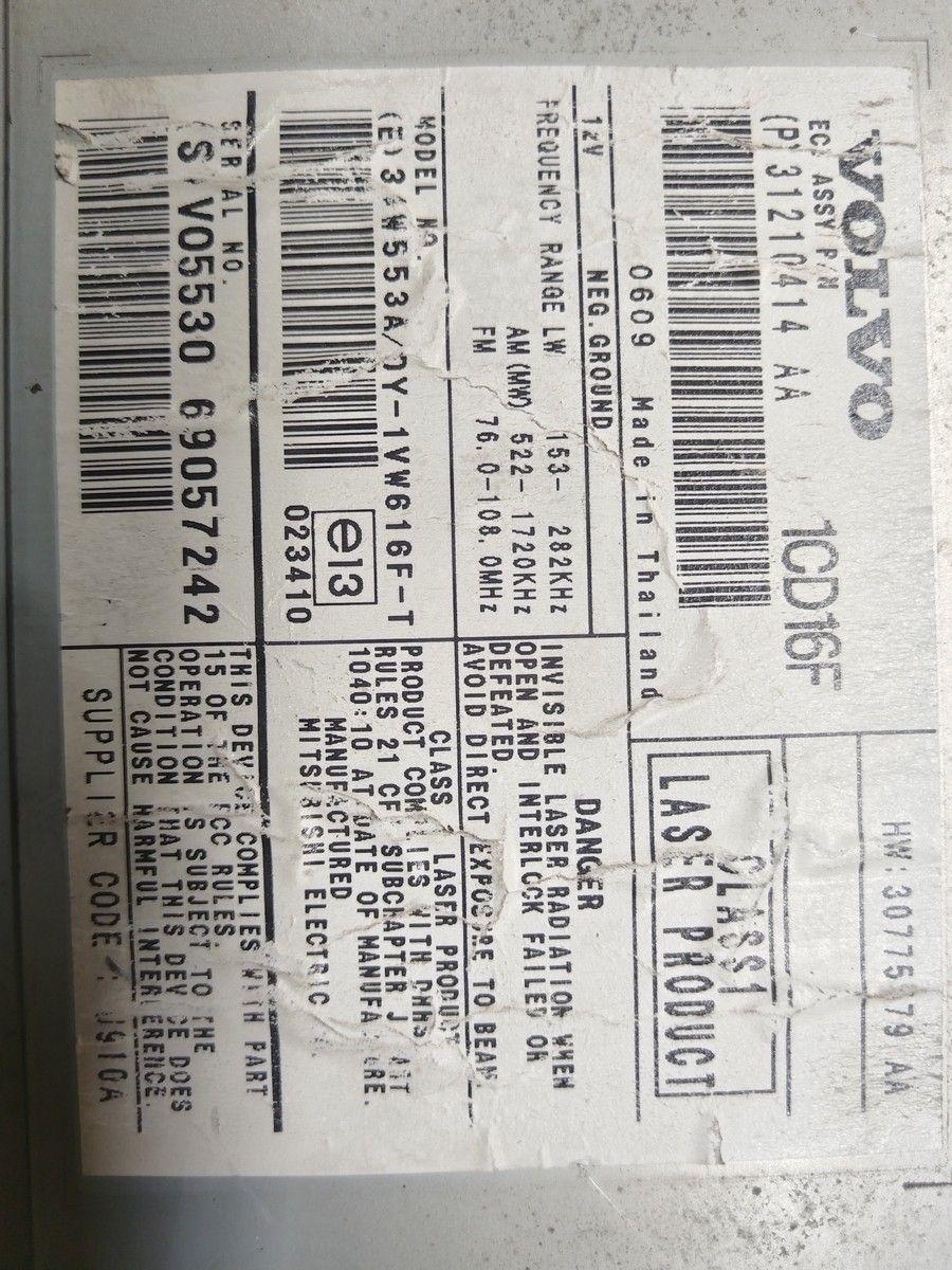 Магнитола ADK65P Volvo S40 купить с доставкой