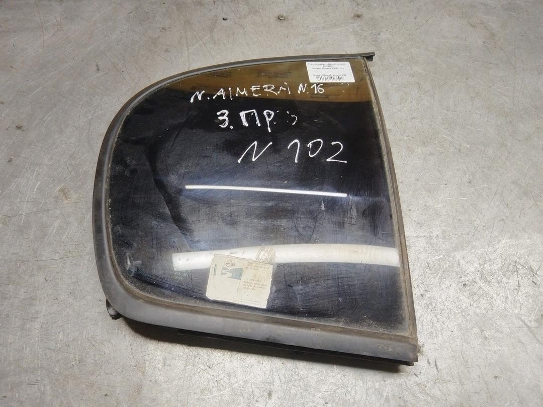 Стекло двери задней правой 5L10JD Nissan Almera
