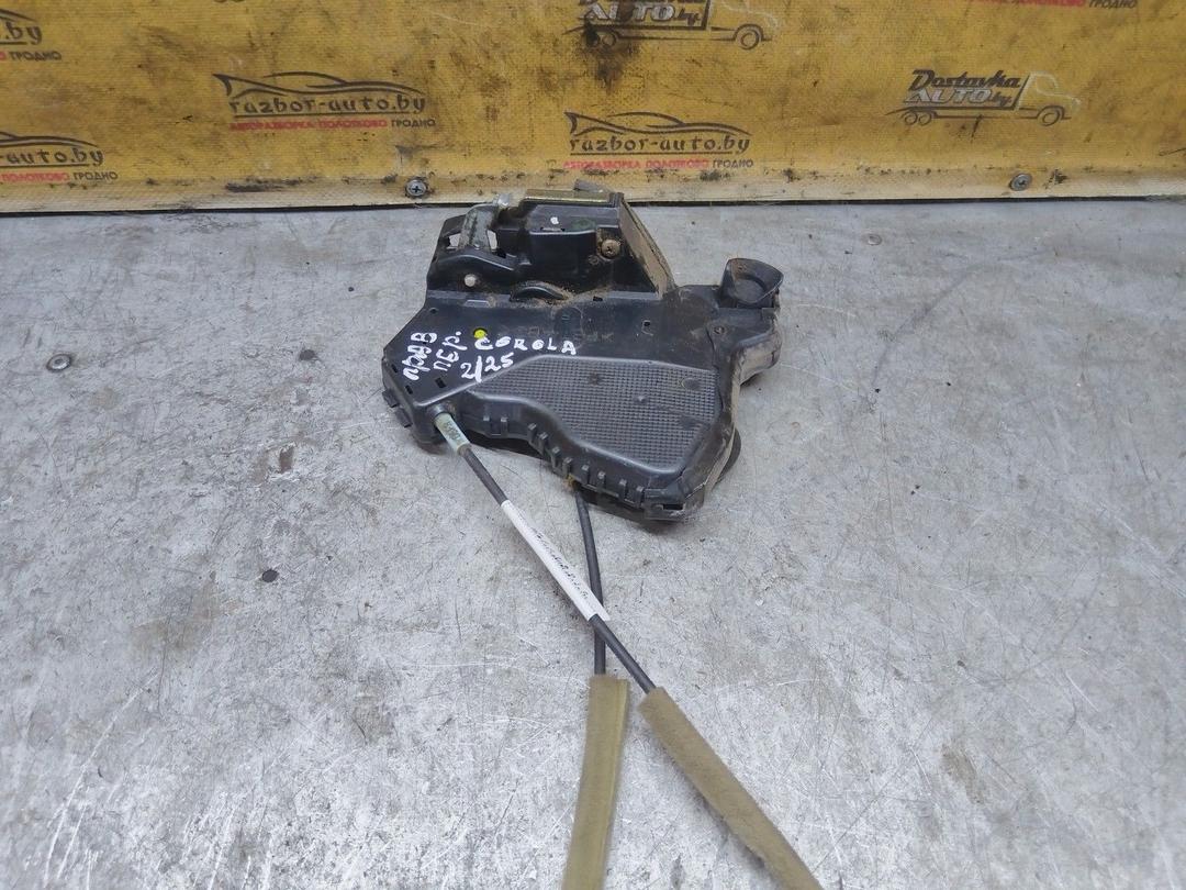 Замок двери передней правой W19855 Toyota Corolla купить в магазине запчастей бу