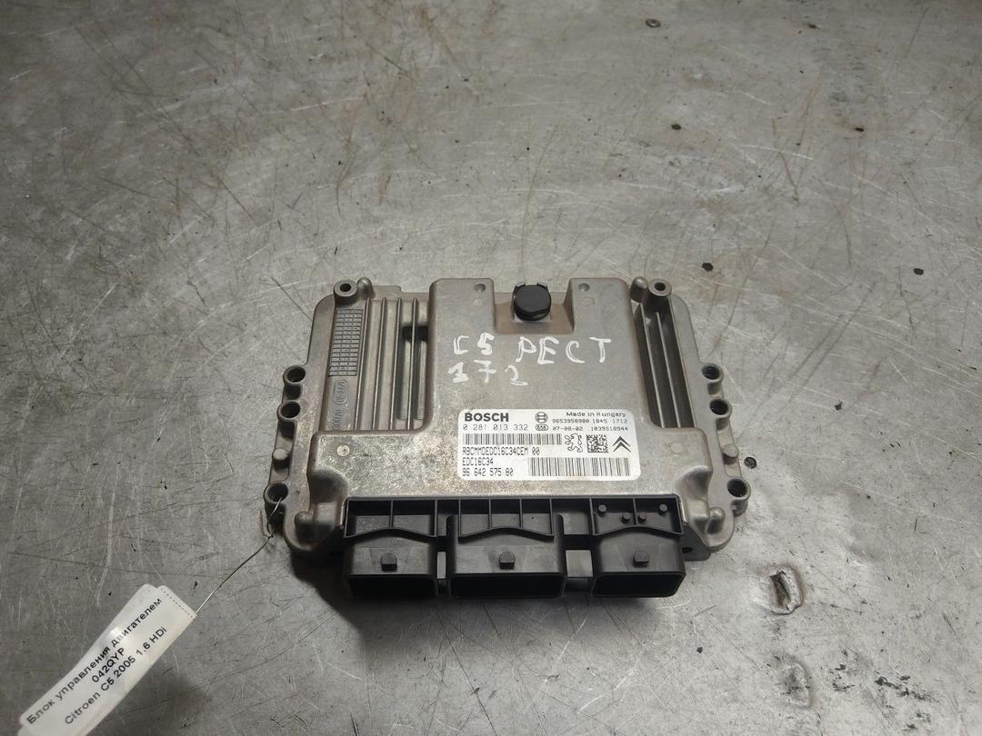Блок управления двигателем 042QYP Citroen C5