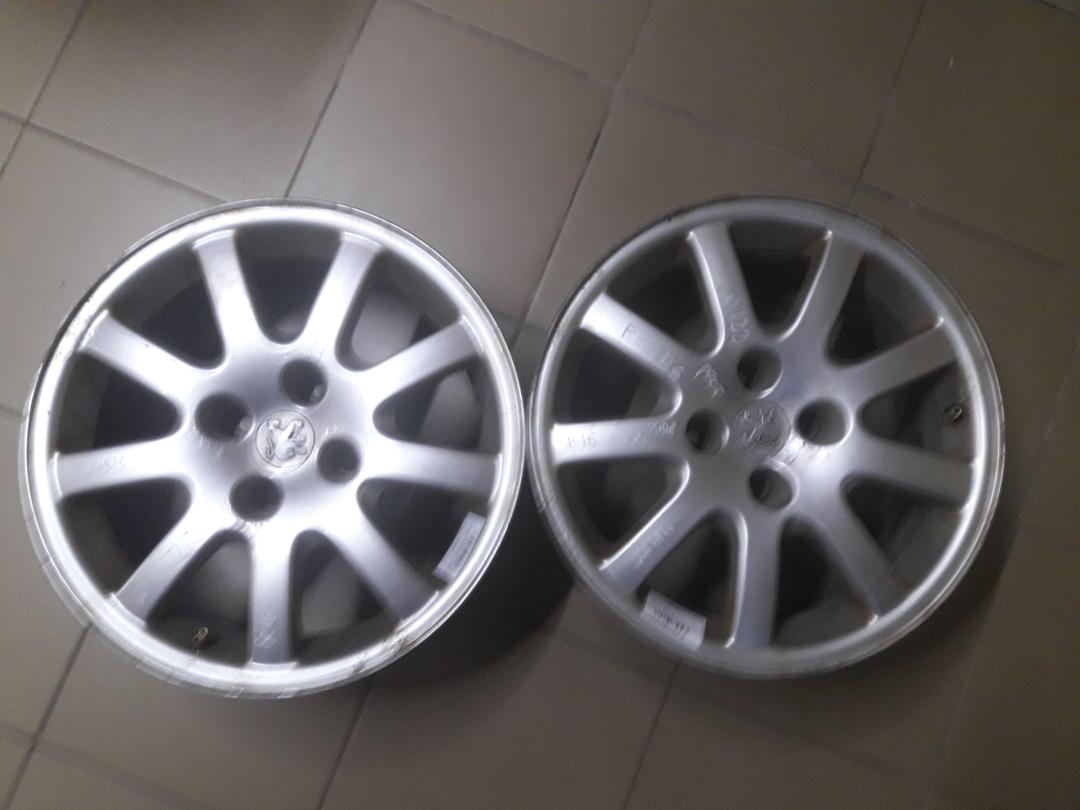 Диск литой R16, 4x108 Peugeot 406 2000 GJBO32 GJBO32 Peugeot 406 купить с доставкой