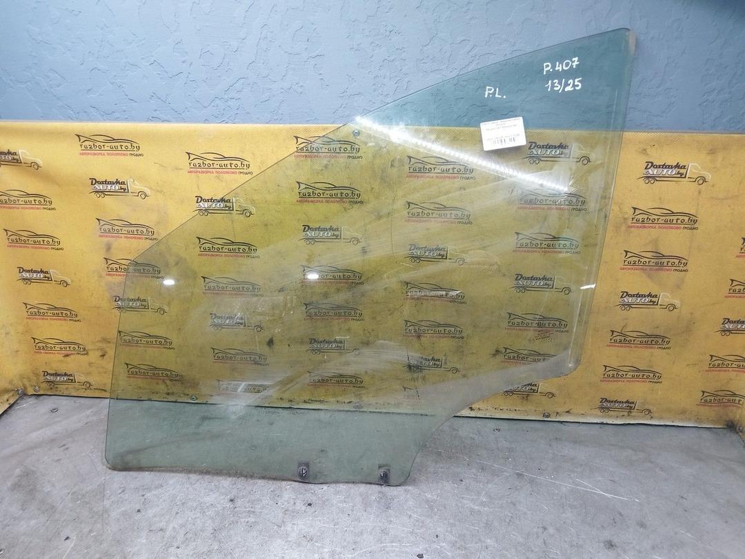 Стекло двери передней левой P01NW1 Peugeot 407 купить с доставкой