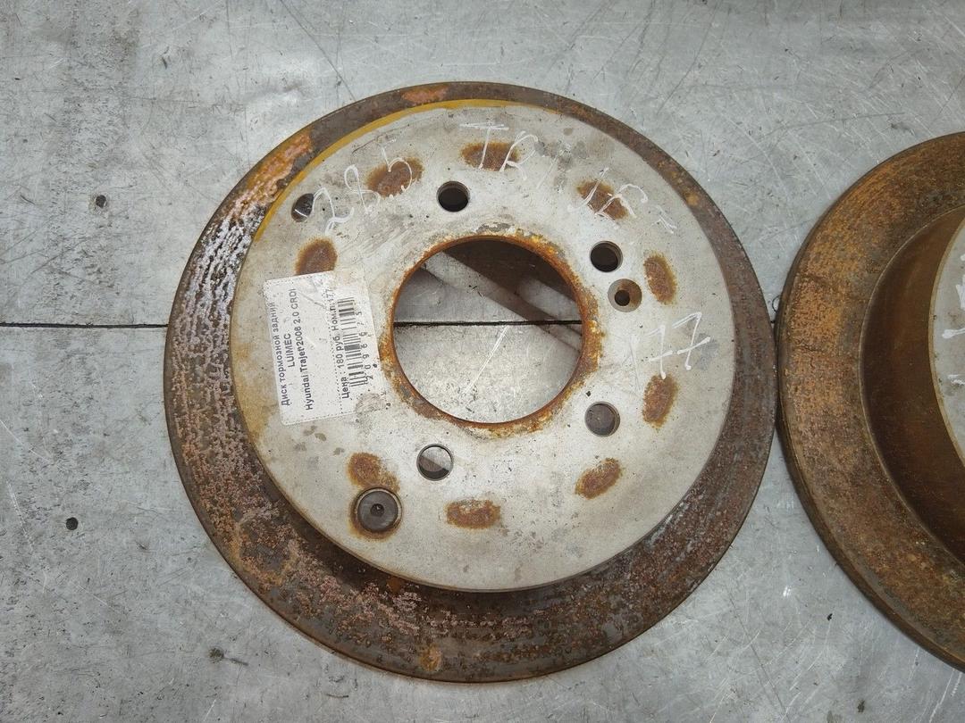 Диск тормозной задний LUIMEC Hyundai Trajet купить