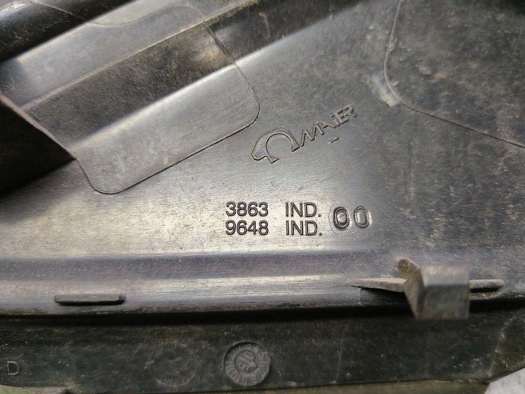 Накладка крыла (уголок зеркала) переднего правого N98M0V Citroen C4 - Фото 4