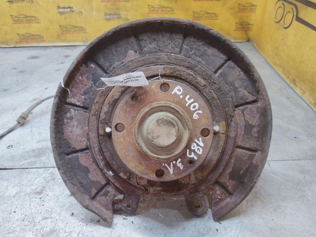 Ступица задняя левая T0JRK8 Peugeot 406 - Фото 1