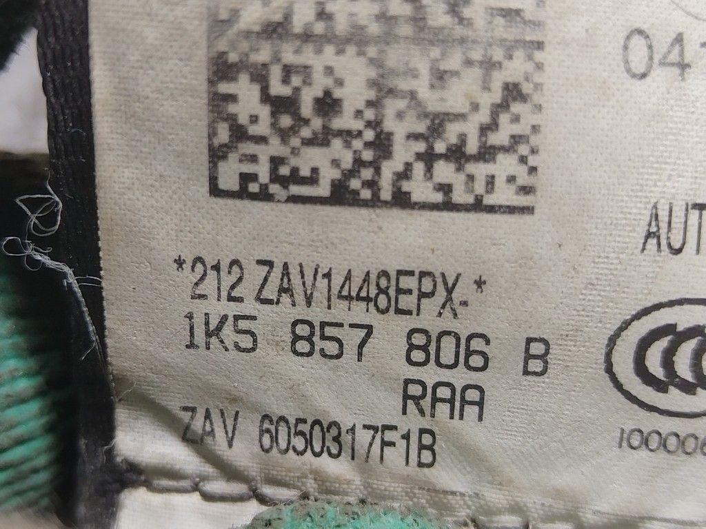 Ремень безопасности задний правый X185EB Volkswagen Jetta - Фото 4