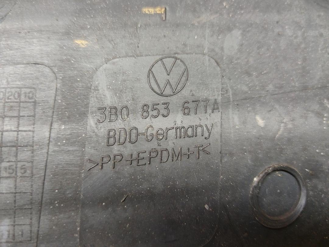 Заглушка (решетка) в бампер передний YLYJK8 Volkswagen Passat - Фото 9