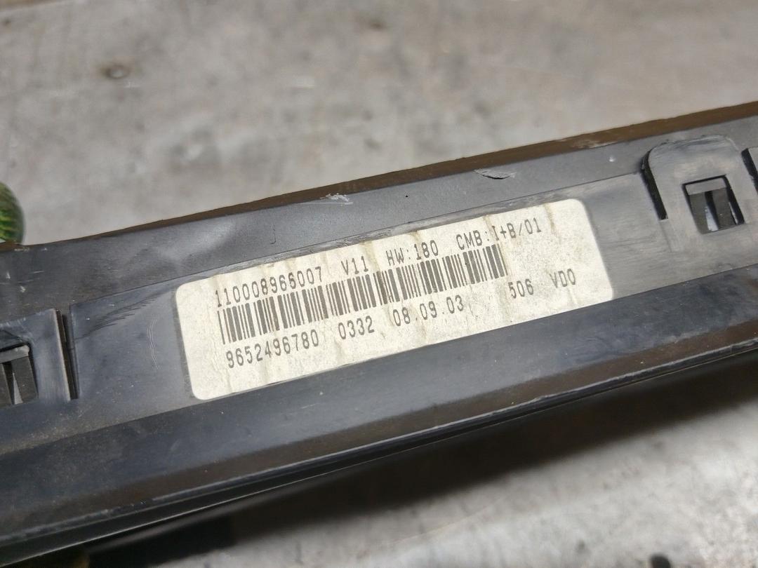 Щиток приборов (приборная панель) YNN17T Citroen Xsara Picasso - Фото 2