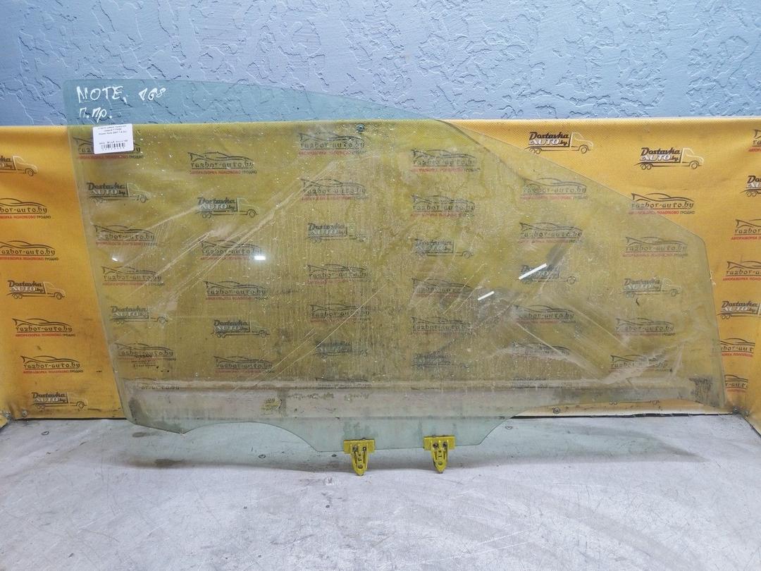 Стекло двери передней правой 777K58 Nissan Note купить с доставкой