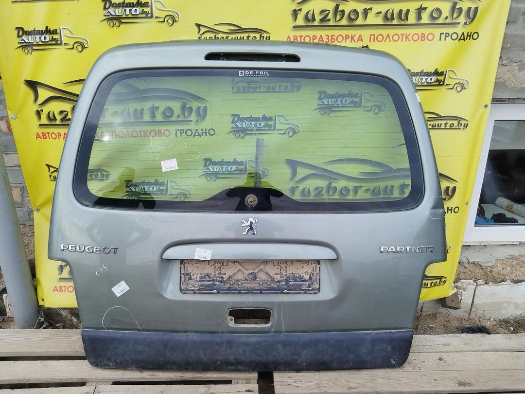 Накладка подсветки номера 6DT52K Peugeot Partner - Фото 1