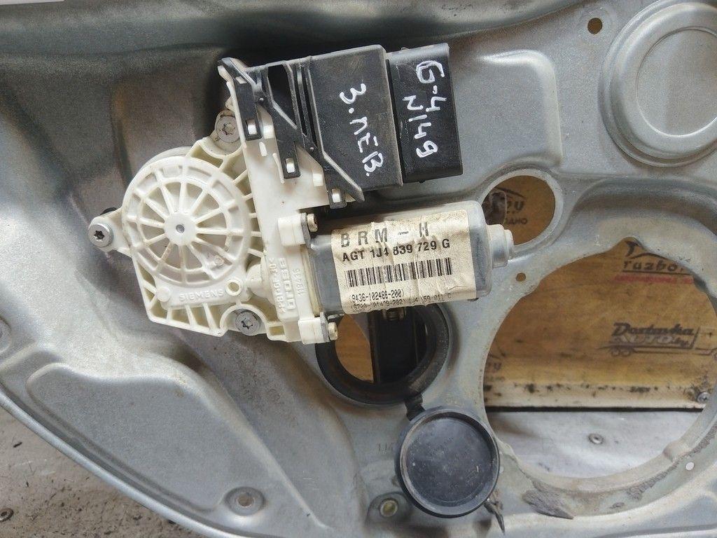 Стеклоподъемник электрический задний левый 1Z8G33 Volkswagen Golf - Фото 4