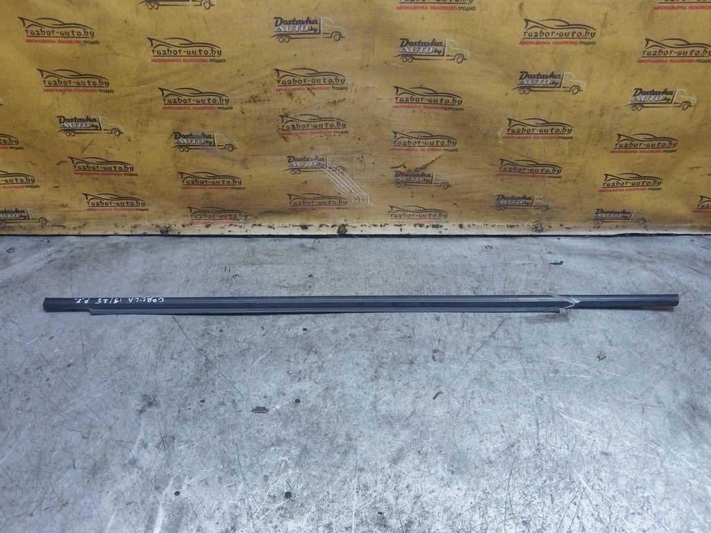 Молдинг стекла двери задней правой наружный DTFZP9 Toyota Corolla - Фото 2