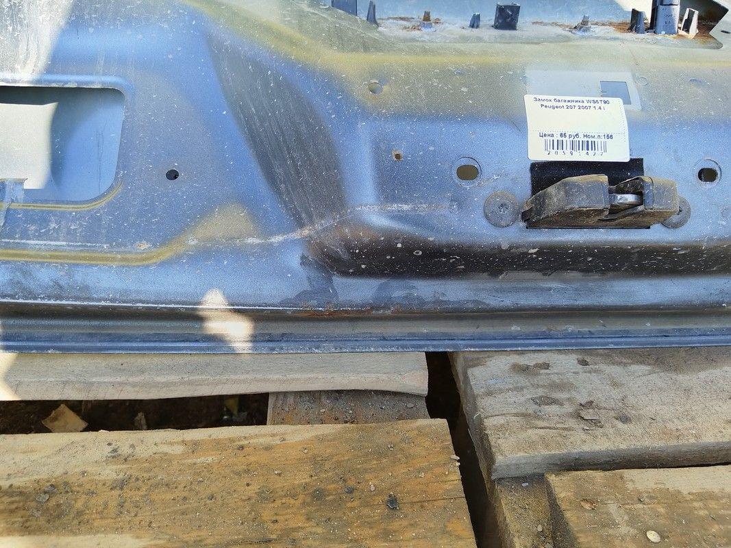 Крышка багажника (дверь 3-5) 02RMD3 Peugeot 207 undefined