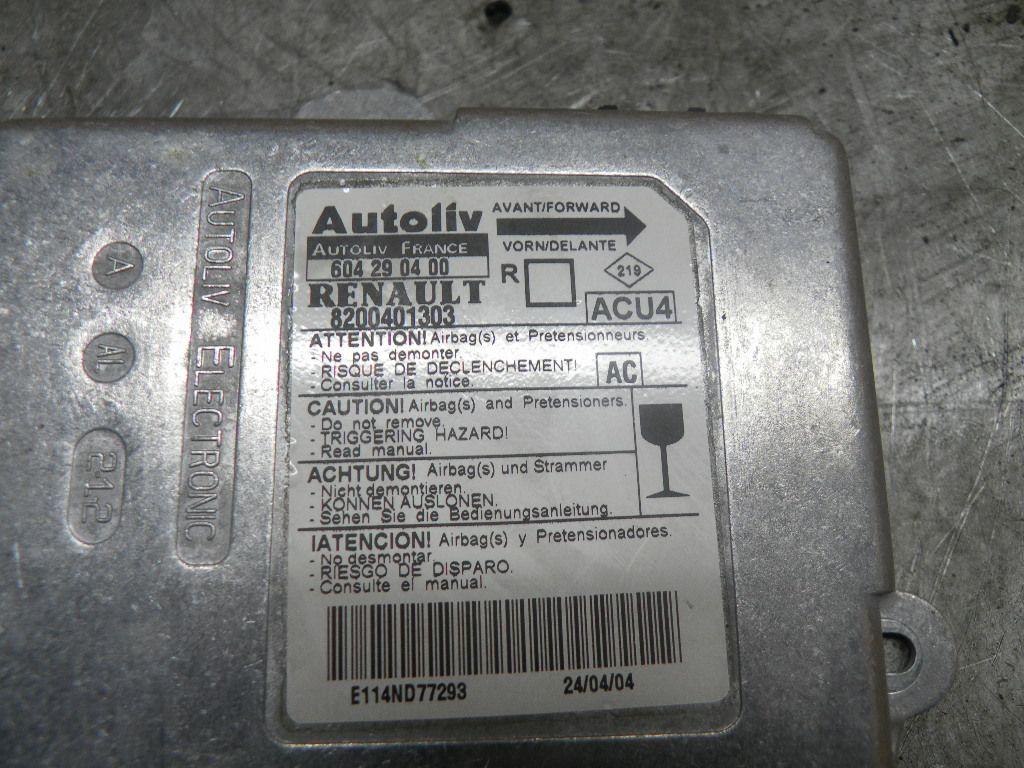 Блок AirBag V5WFQO Renault Scenic - Фото 3