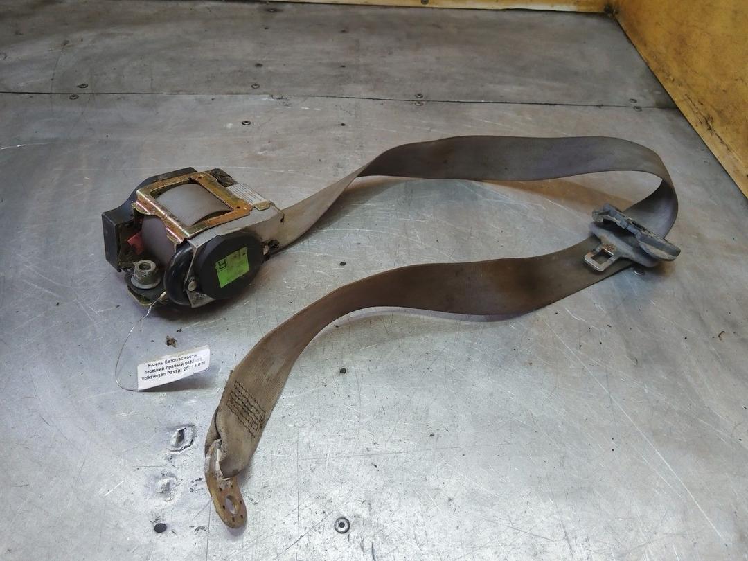 Ремень безопасности передний правый 01ME8S Volkswagen Passat - Фото 1