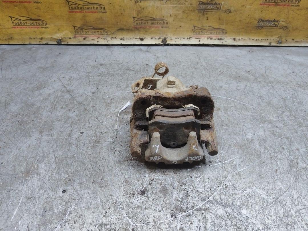 Суппорт задний левый 3V03GA Volkswagen Golf - Фото 4