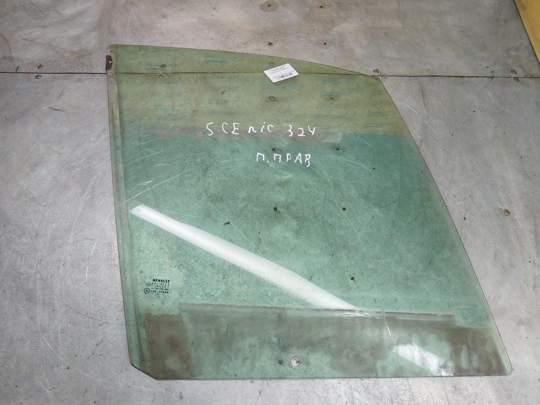 Стекло двери передней правой OO6OYU Renault Scenic - Фото 1