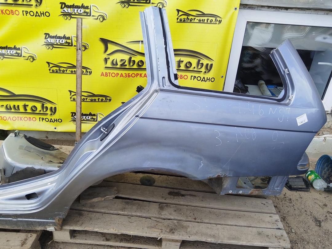 Крыло заднее левое 68083E BMW 3 E46 - Фото 1