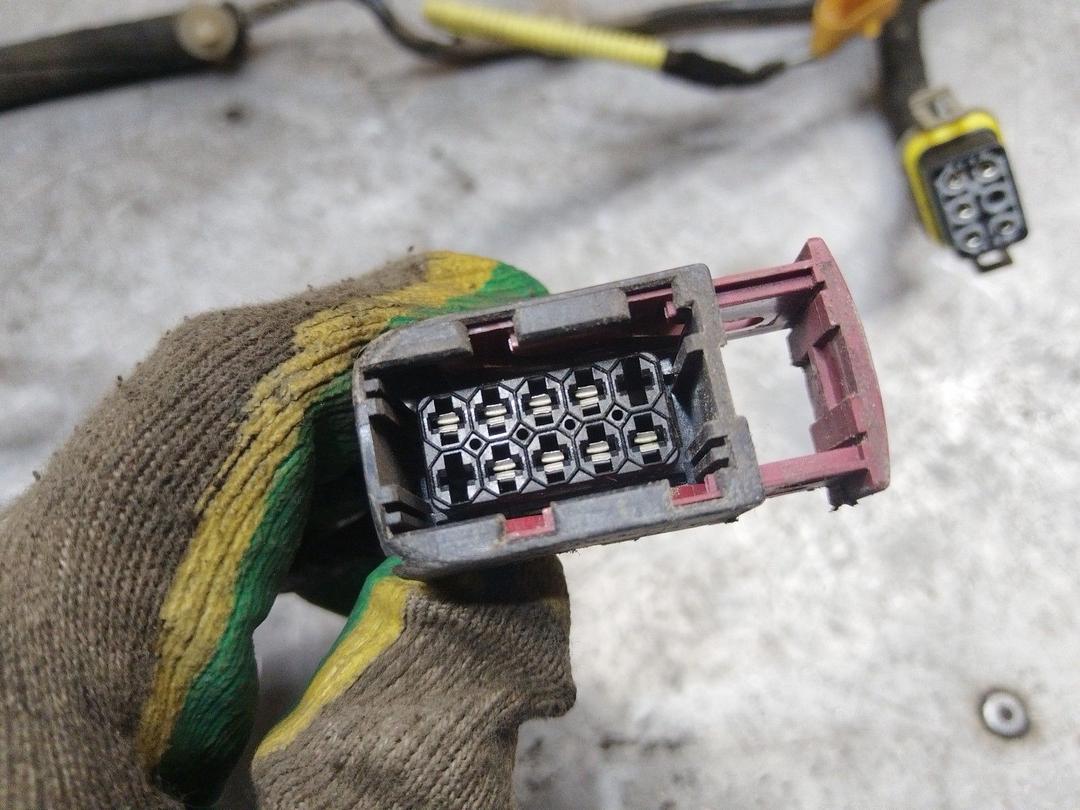 Проводка двери передней левой SU92NE Opel Astra - Фото 9