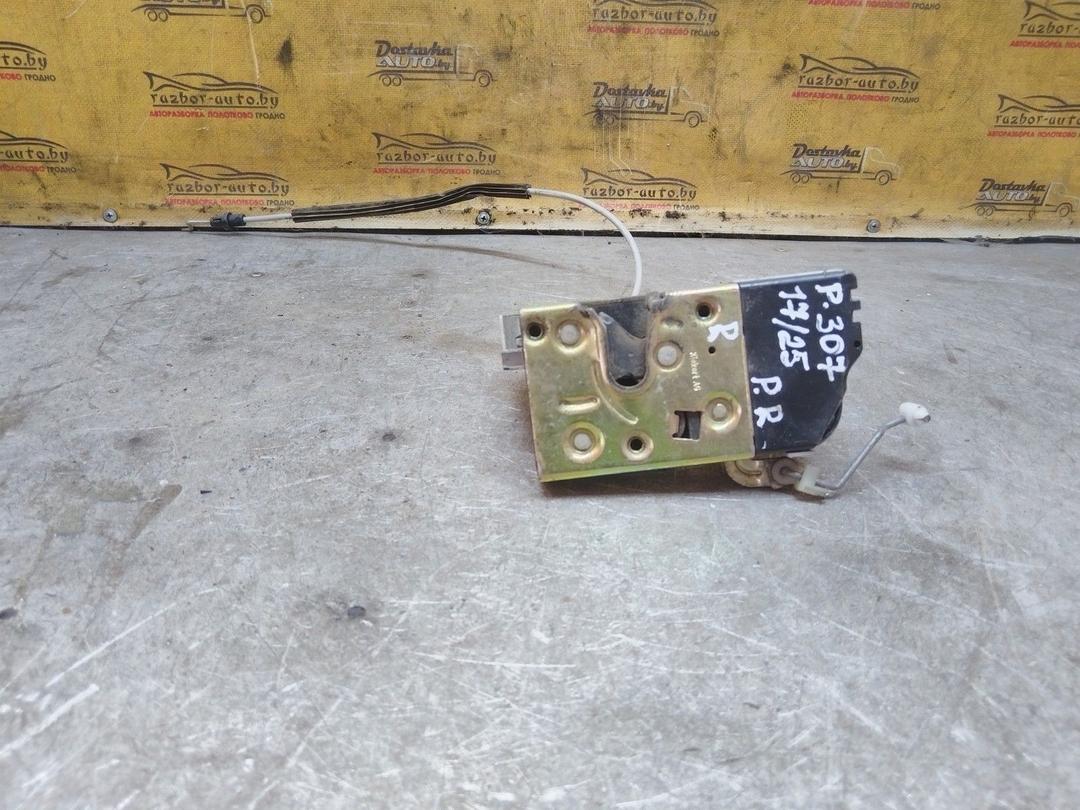 Замок двери передней правой IFQ7RU Peugeot 307 - Фото 2