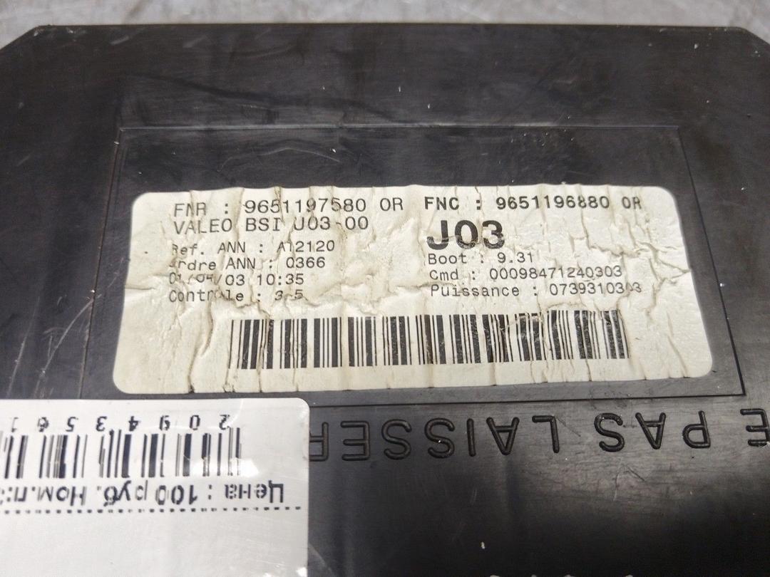 Блок BSI W70MXL Citroen C5 - Фото 3