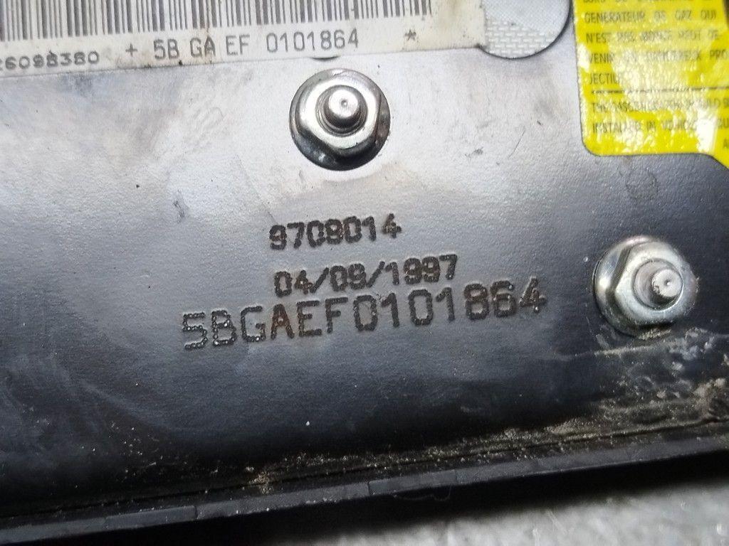 Подушка безопасности пассажира SG0Y7L Citroen Xantia купить на авторазборке