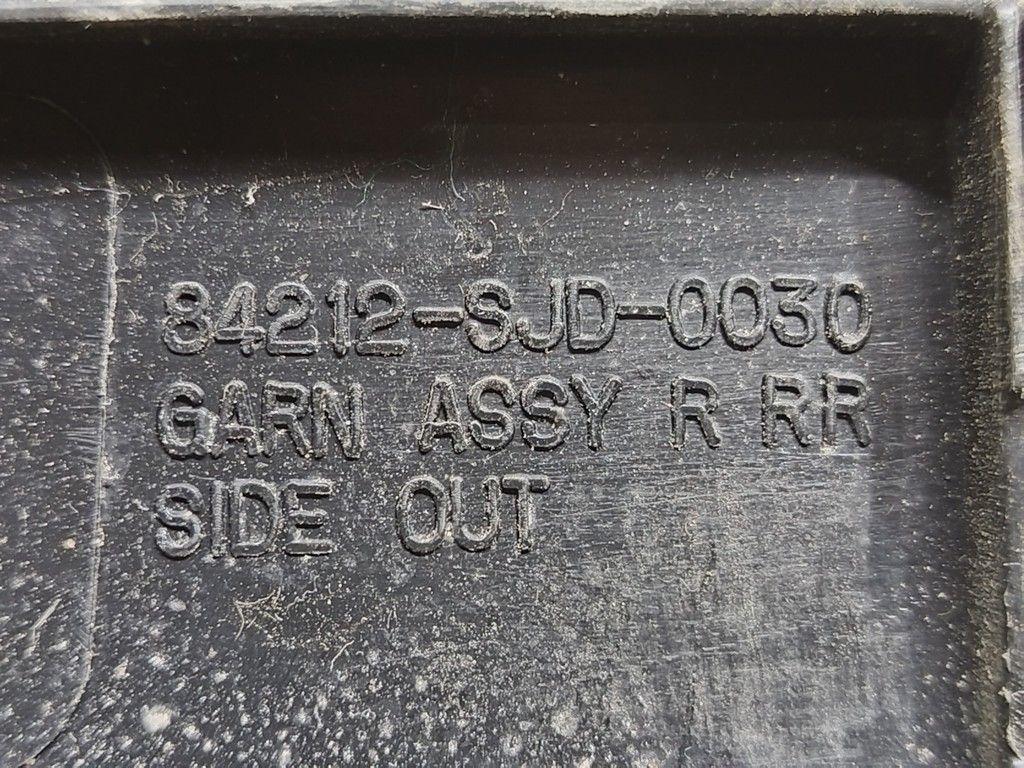 Накладка на порог внутренняя задняя правая 17PV3E Honda FR-V - Фото 3