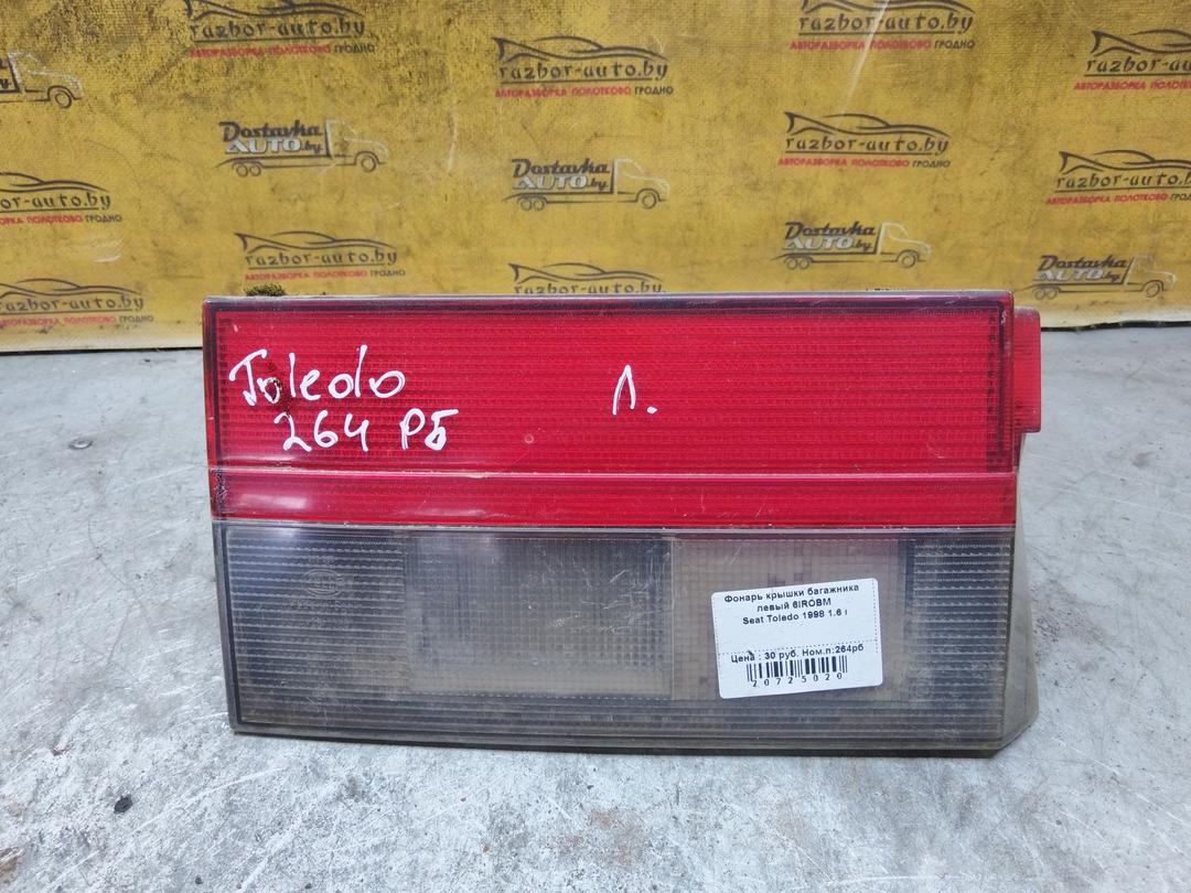 Фонарь крышки багажника левый 6IROBM Seat Toledo