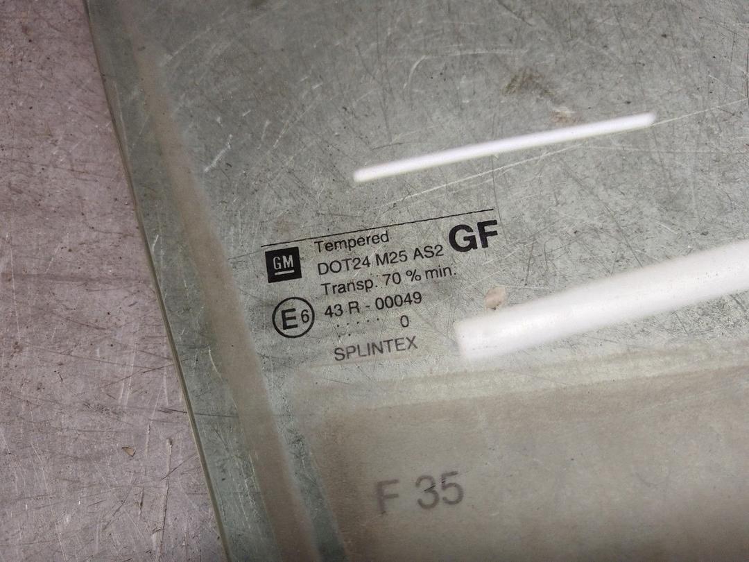 Стекло двери задней правой MVZT8H Opel Vectra - Фото 2