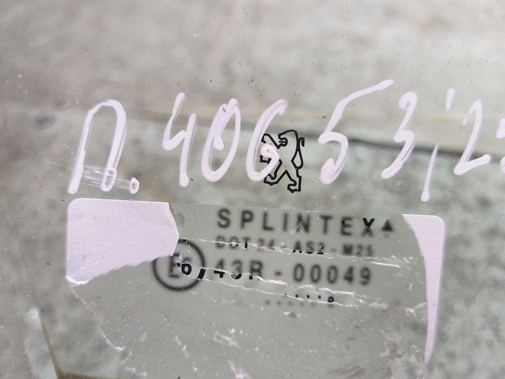 Стекло двери передней правой PNDQ3G Peugeot 406 - Фото 2