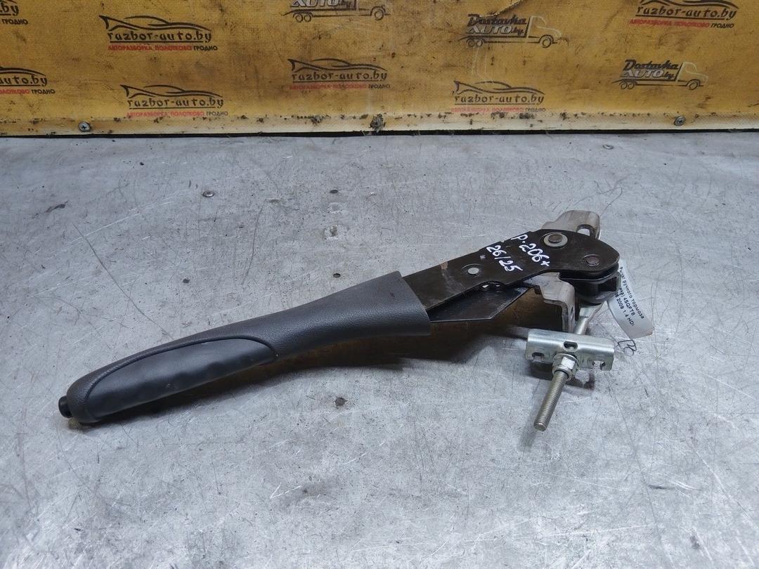Рычаг ручного тормоза (ручника) 4SQFT8 Peugeot 206