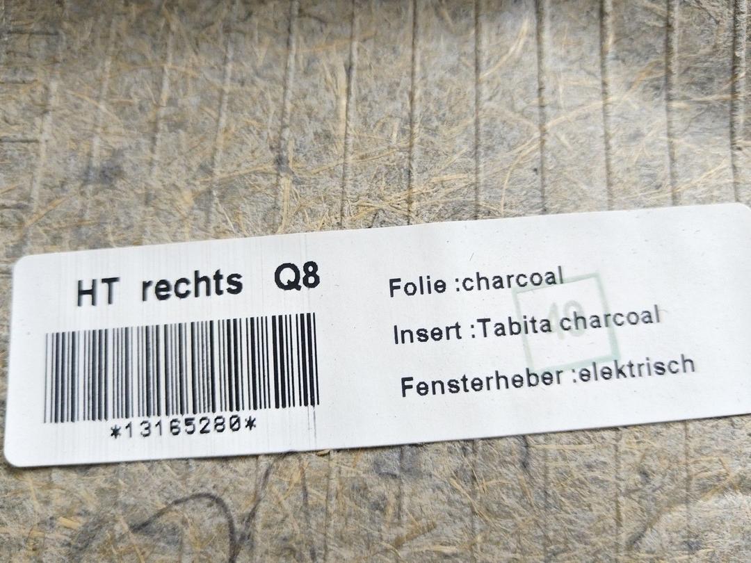 Обшивка двери задней правой (дверная карта) NT6SLI Opel Zafira купить в магазине запчастей бу